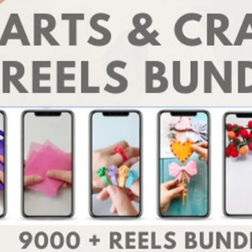 9,000 Arts & Crafts Viral Videos